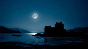 Eilean Donan Castle by night